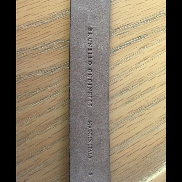 Brunello Cucinelli metal hardware black belt - Picture 3 of 5